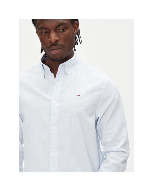 Tommy Hilfiger Hemd Dm0Dm20875 Regular Fit in Blue für Herren