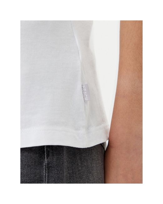 Silvian Heach White T-Shirt Gpp25070Ts Regular Fit