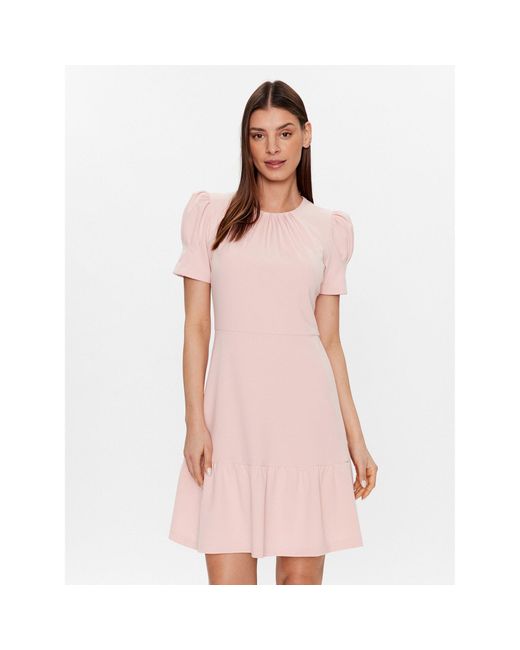 DKNY Pink Kleid Für Den Alltag Dd2K1176 Regular Fit