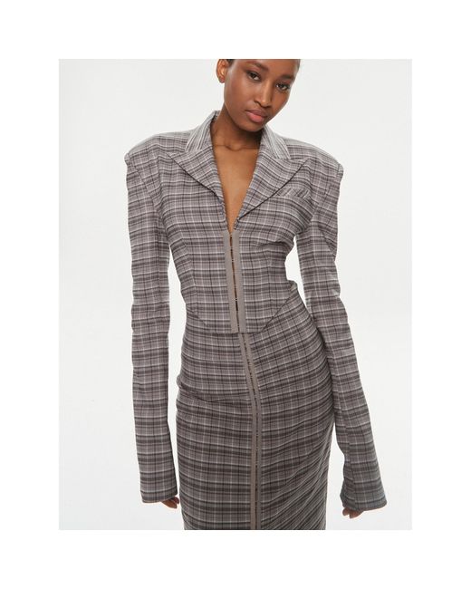 ROTATE BIRGER CHRISTENSEN Gray Sakko 1122782947 Regular Fit