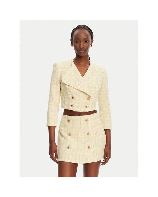 Elisabetta Franchi Natural Sakko Gi-160-52E2-V600 Regular Fit