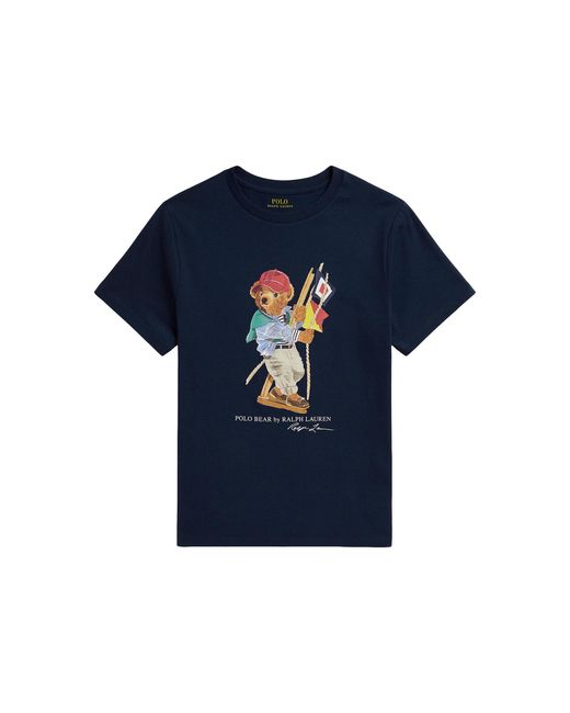 Polo Ralph Lauren T-Shirt 323A12428002 Regular Fit in Blue für Herren