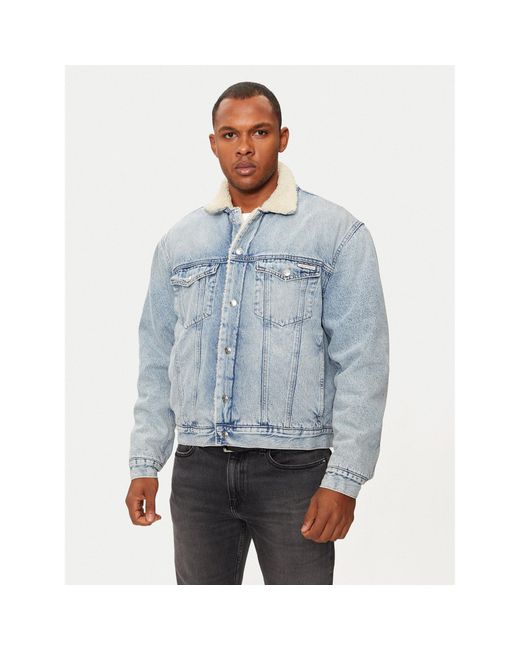 Calvin Klein Jeansjacke J30J326839 Regular Fit in Blue für Herren