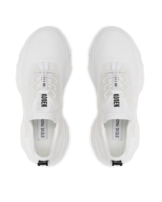 Steve Madden White Sneakers Match-E Sm19000020-04004-11E Weiß
