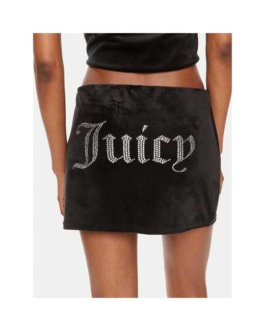 Juicy Couture Black Minirock Maxy Jcwgs24307 Slim Fit