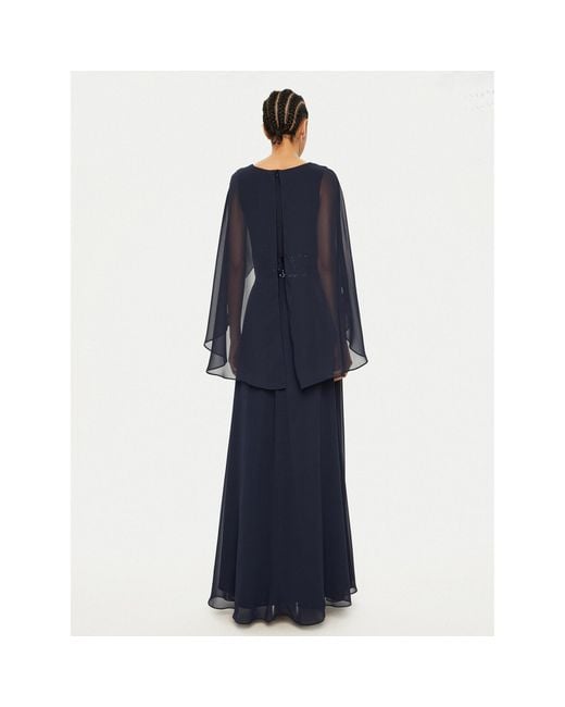 Swing Blue Abendkleid 5Ai10300 Regular Fit