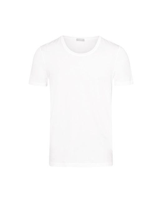 Hanro Unterhemd 73088 Weiß Slim Fit in White für Herren