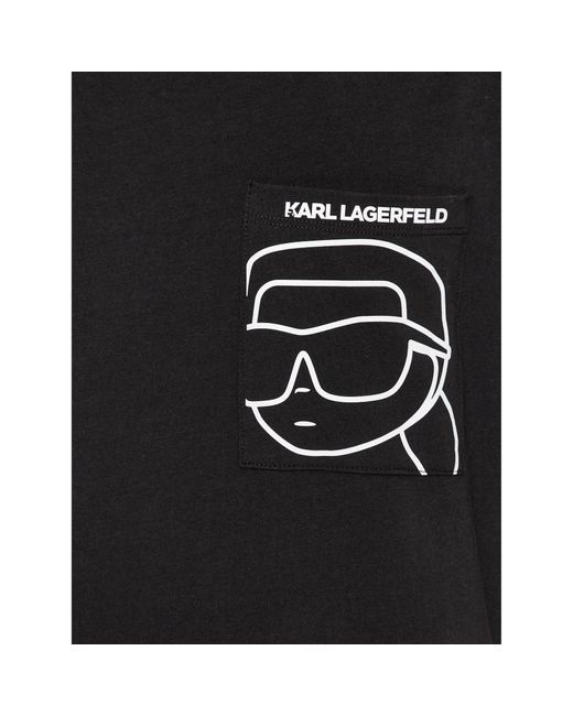 Karl Lagerfeld Pyjama Ikonik 2.0 Pkt Short Pj Set 230M2106 Regular Fit in Black für Herren