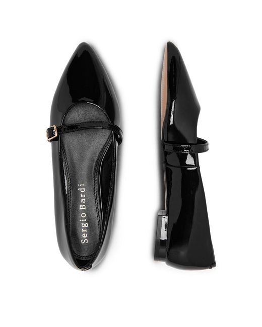 Sergio Bardi Black Halbschuhe Wfa1572-4Z-Sb