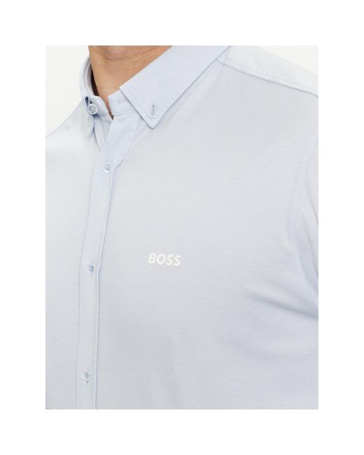 Boss Hemd 50512006 Regular Fit in White für Herren