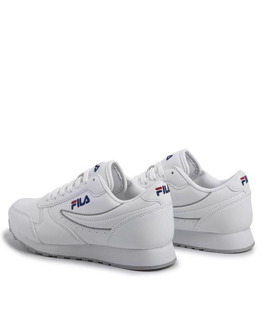 Fila White Sneakers Orbit Low Wmn 1010308.1Fg Weiß