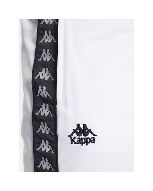 Kappa Sportshorts 313019 Weiß Regular Fit in White für Herren
