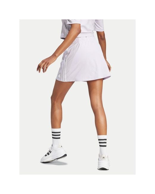 Adidas White Minirock Dance All-Gender Is0888 Loose Fit