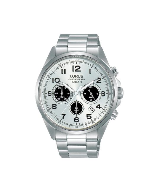 Lorus Uhr Chronograph Rt307Kx9 in Metallic für Herren