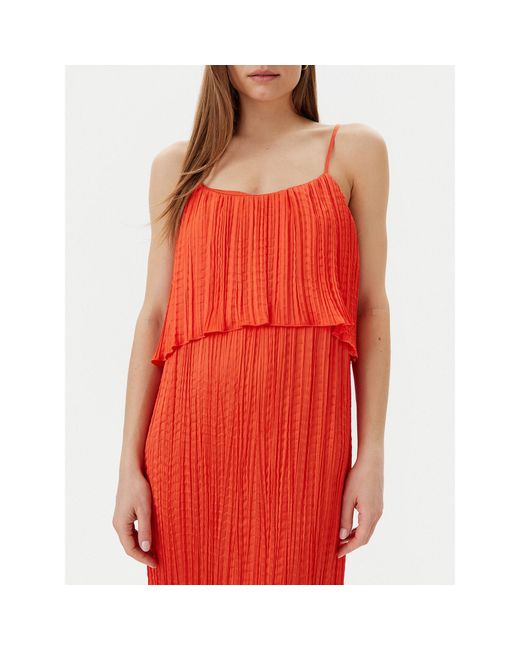 Lola Casademunt Red Sommerkleid Ms2516003 Regular Fit