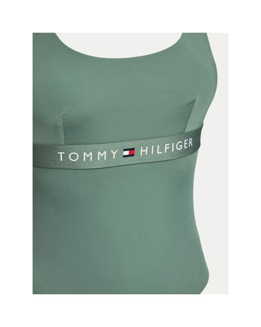 Tommy Hilfiger Green Badeanzug Uw0Uw05322 Grün