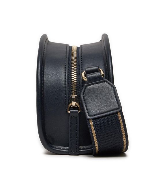 Tommy Hilfiger Blue Handtasche Th Monotype Half Moon Camera Bag Aw0Aw16774