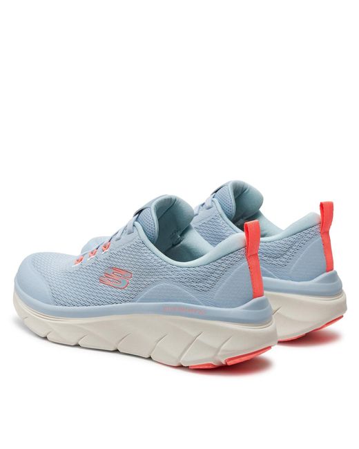 Skechers Sneakers d'lux walker 2.0-radiant rose 150095/blnc blue