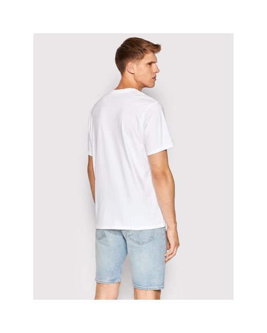 Levi's T-Shirt 16143-0012 Weiß Relaxed Fit in White für Herren