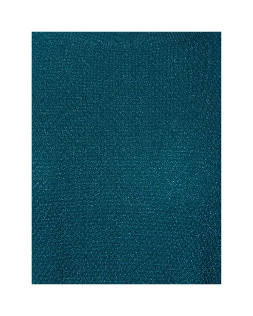 Zizzi Blue Pullover M61197C Grün Regular Fit