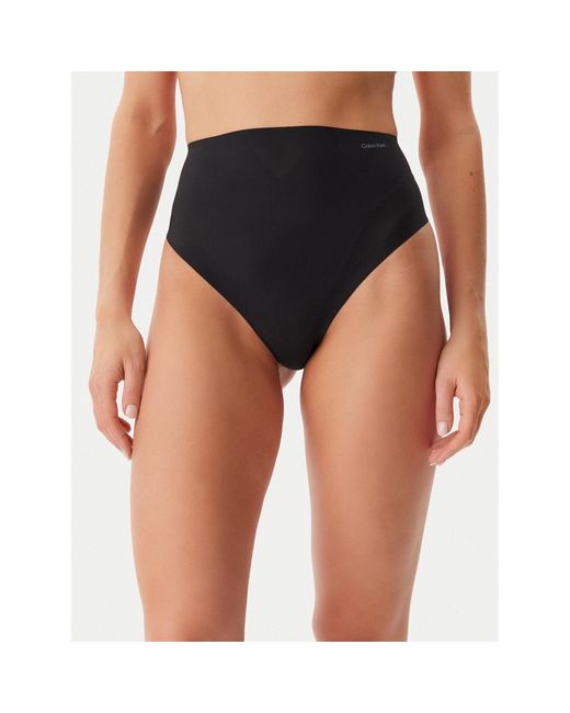 Calvin Klein Black Shapewear Unterteil Stay Put Mesh Lv00Qf8165