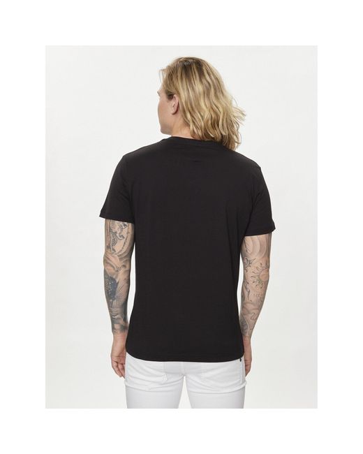 Versace T-Shirt 76Gaht02 Regular Fit in Black für Herren