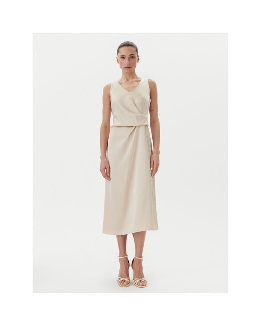 Rinascimento White Coctailkleid Cfc0122928003 Regular Fit