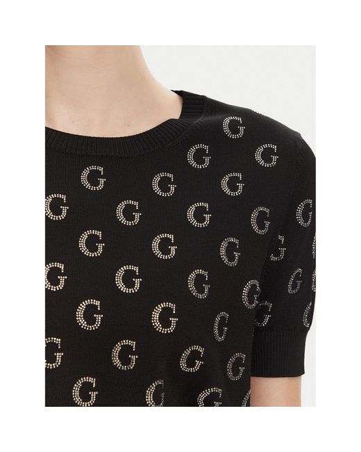Guess Black Pullover W5Gr05 Z3D60 Regular Fit