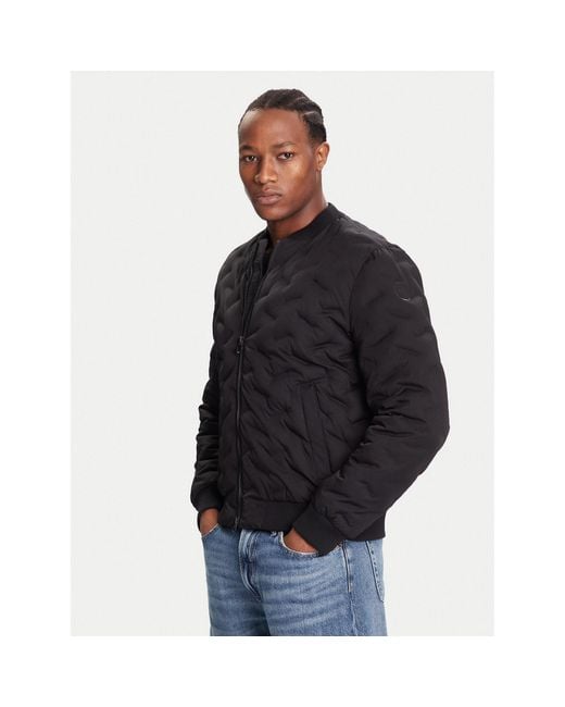 Geox Übergangsjacke M Spherica M5628R T3271 F9000 Regular Fit in Black für Herren