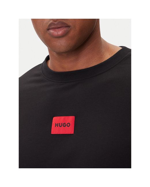 HUGO Pyjama Galaxy 50549188 Regular Fit in Black für Herren