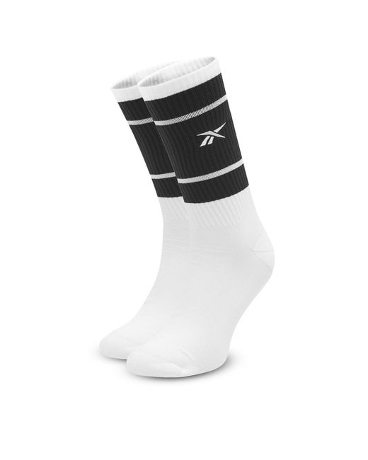 Reebok Black Hohe -Socken Cl Basketball Sock Hc1906 Weiß