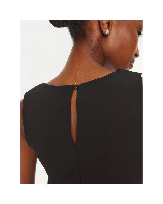 Rinascimento Black Top Cfc0120598003 Slim Fit