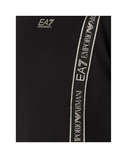 EA7 Black Sweatshirt 6Rtm25 Tjkwz 1200 Regular Fit