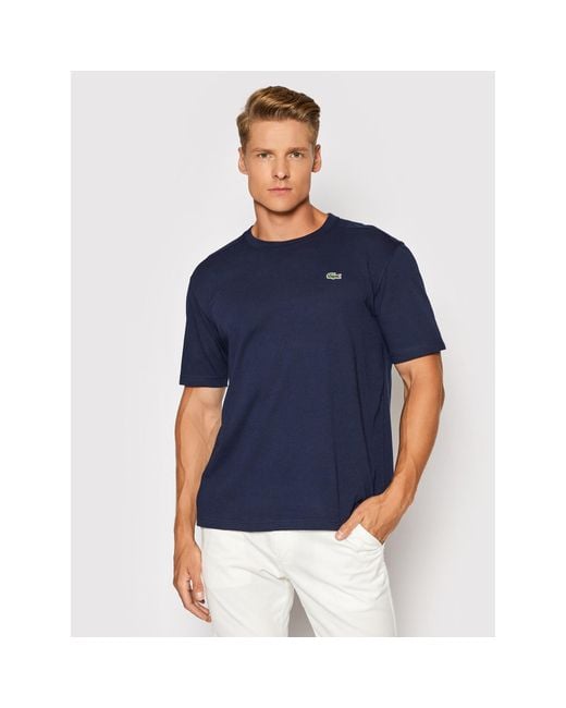 Lacoste T-Shirt Th7618 Regular Fit in Blue für Herren