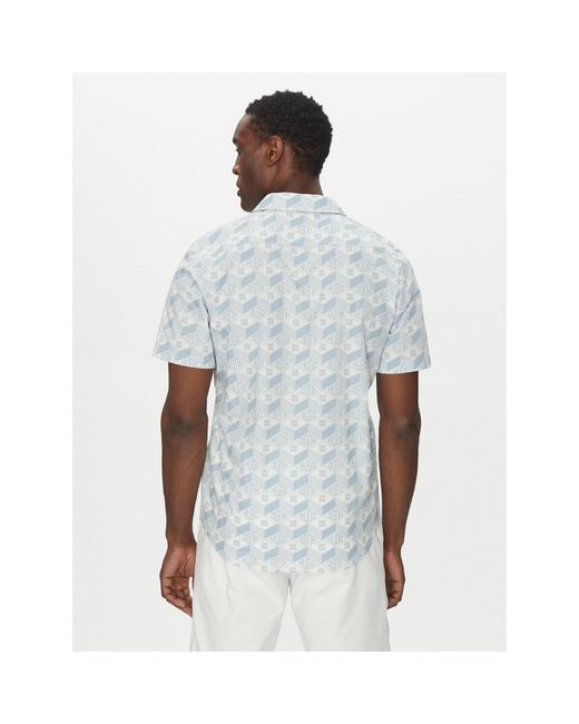 HUGO Hemd Ellino 50539705 Regular Fit in White für Herren