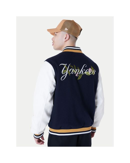 KTZ Bomberjacke Yankees Mlb Floral 60596332 Regular Fit in Blue für Herren