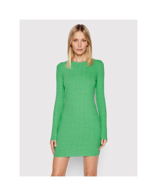Noisy May Green Kleid Für Den Alltag Paula 27021494 Grün Slim Fit
