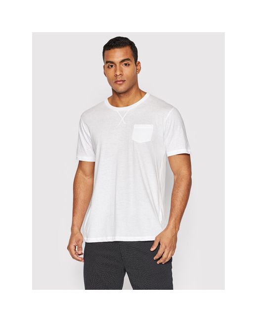 Brave Soul T-Shirt Mts-149Arkhamn Weiß Regular Fit in White für Herren