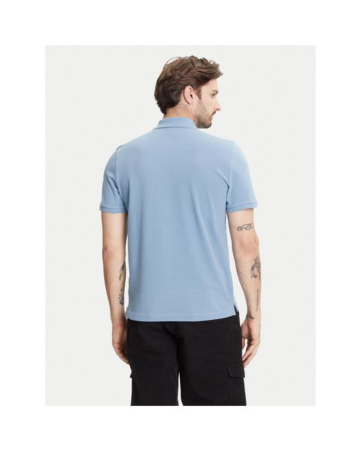 Moose Knuckles Poloshirt Everett M34Mt712 Slim Fit in Blue für Herren