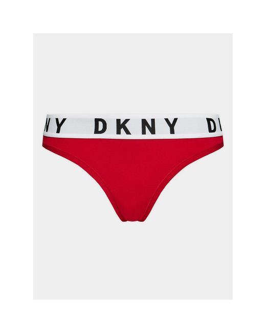 DKNY Red Klassischer Damenslip Dk4513