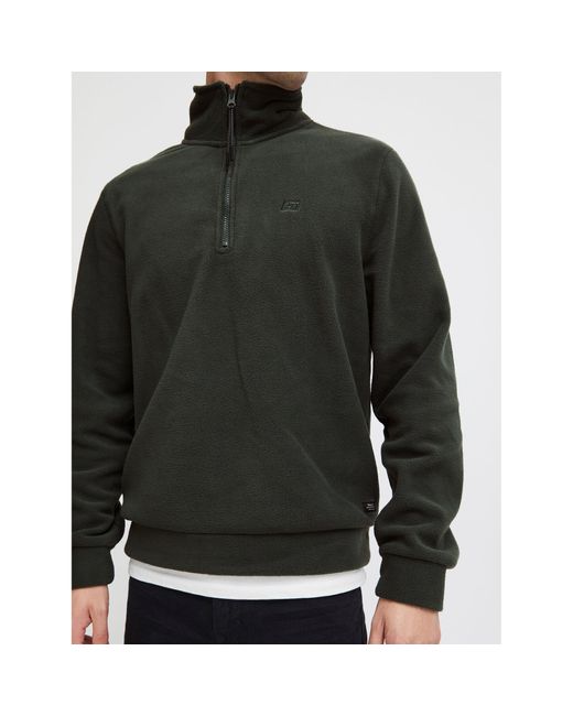 Blend Fleecejacke 20715836 Regular Fit in Black für Herren