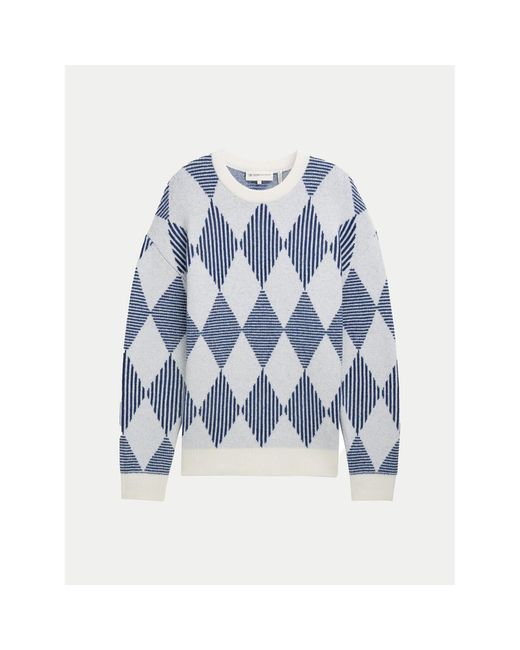 Tom Tailor Pullover 1043026 Regular Fit in Blue für Herren