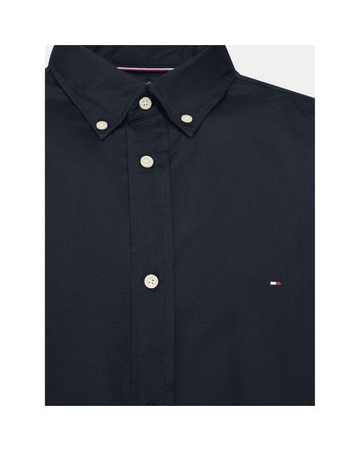 Tommy Hilfiger Hemd Core Flex Mw0Mw39988 Regular Fit in Blue für Herren