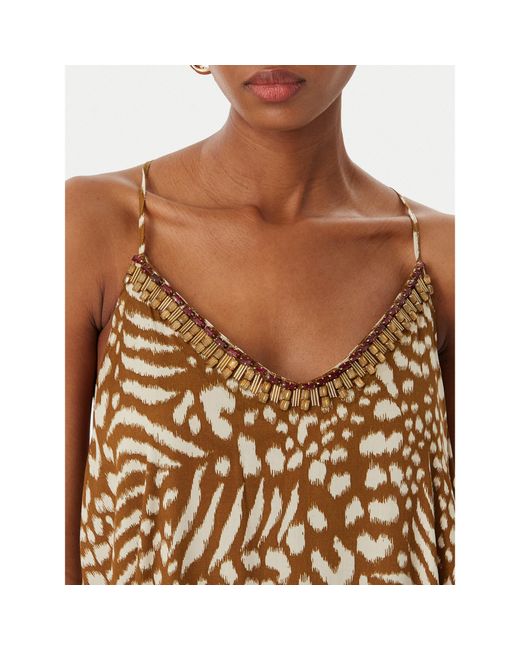 Lola Casademunt Natural Sommerkleid Ls2616019 Regular Fit