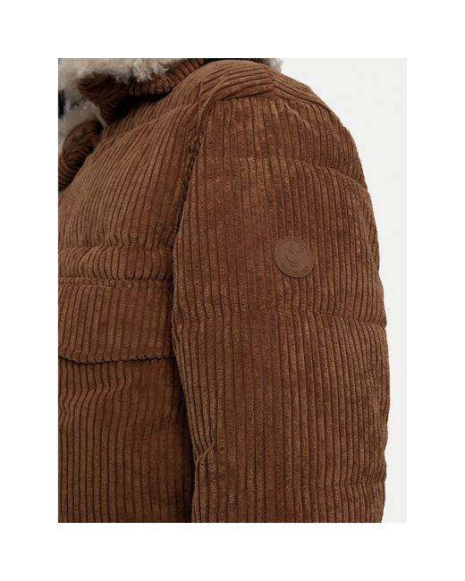 Save The Duck Brown Bomberjacke D32011W Vely19 Regular Fit