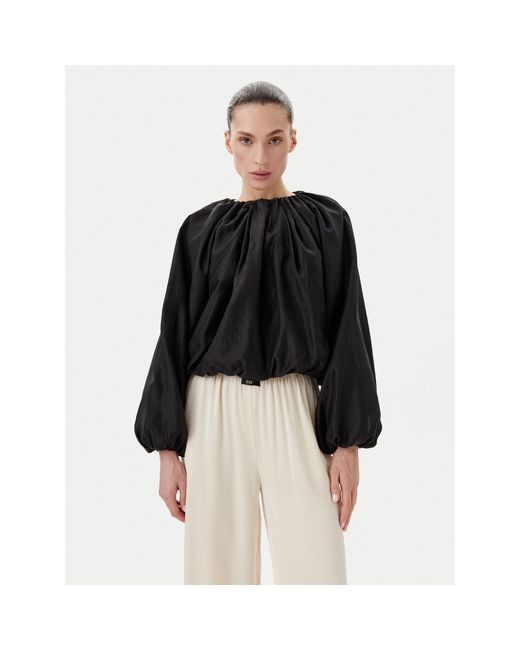 ELEH Black Bluse Ess250056 Regular Fit