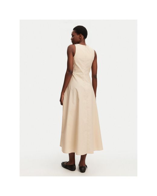 ViCOLO Natural Kleid Für Den Alltag Td0650 Regular Fit