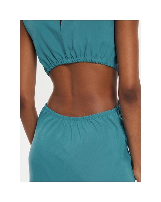 ViCOLO Blue Sommerkleid Abito Tb2469 Regular Fit