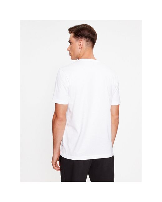 Boss T-Shirt Tiburt 420 50500760 Weiß Regular Fit in White für Herren