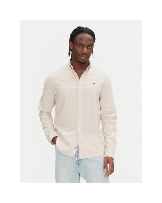 Tommy Hilfiger Hemd Dm0Dm20875 Regular Fit in White für Herren